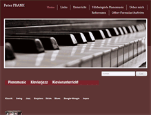 Tablet Screenshot of pianofrank.ch